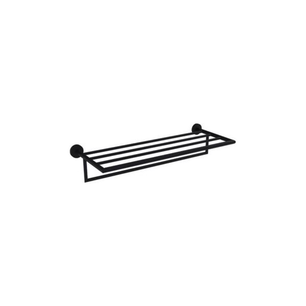 Bocchi 3057 0011 AB Piave 600 mm Mat Siyah Havlu Rafı