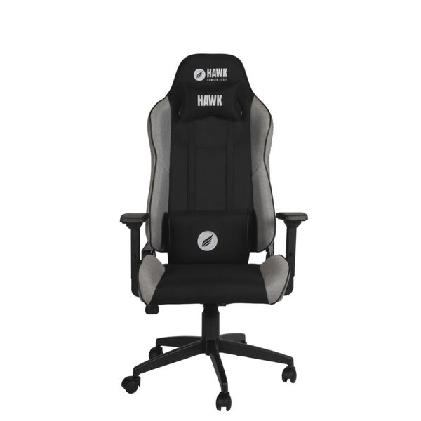 Hawk Gaming Chair Fab V3 Siyah Gri Kumaş Oyuncu Koltuğu