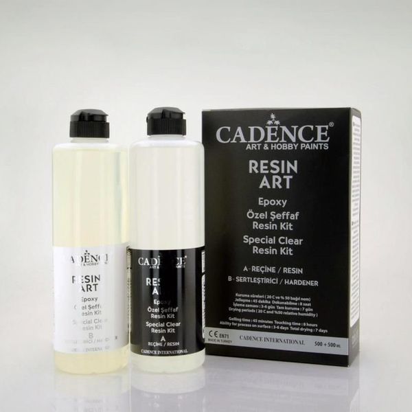 Cadence 500 ml Resin Art Şeffaf Epoksi Reçine Kit