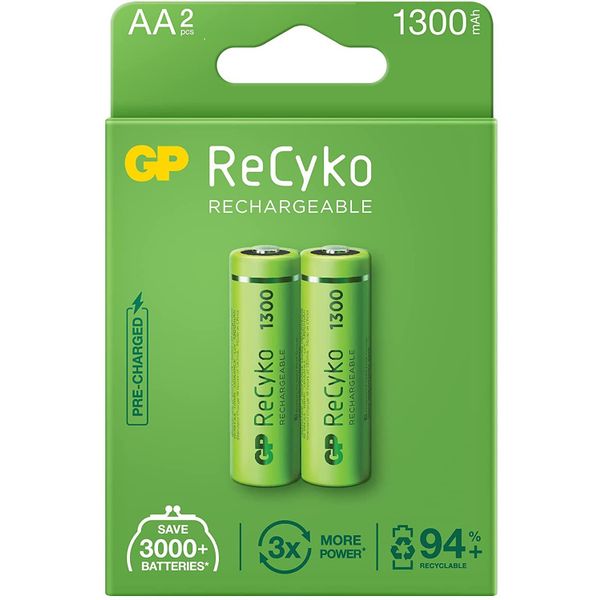 GP Recyko 1300 mAh AA Şarj Edilebilir Pil