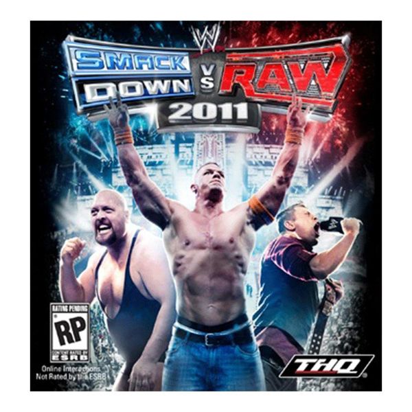 THQ WWE Smackdown Vs Raw 2011 PS2 Oyunu