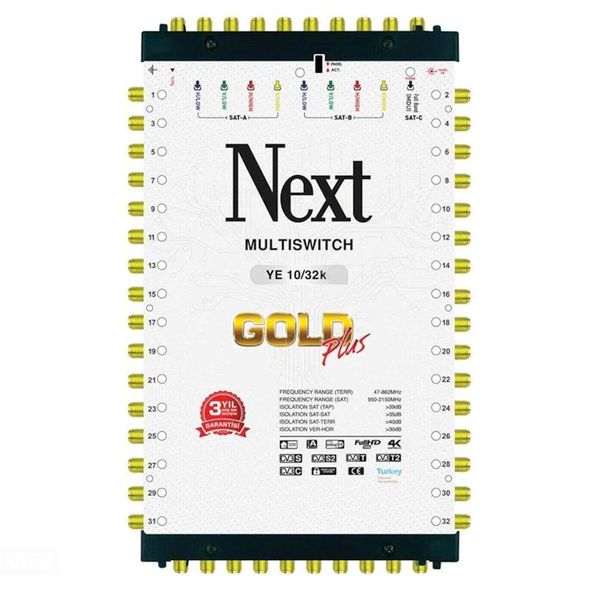 Next 10-32 Kaskatlı Multiswitch