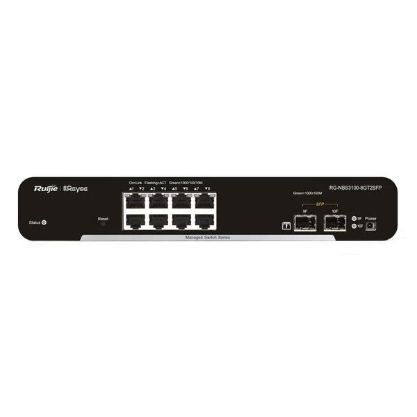 Ruijie RG-NBS3100-8GT2SFP 8 Gigabit Yönetilebilir Switch