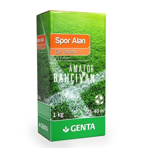 Genta Spor Alan 1 kg Çim Tohumu
