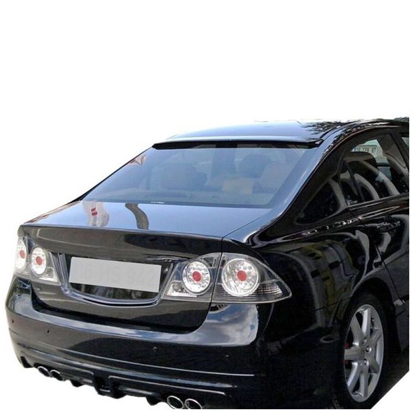 Honda Civic Fd6 Plastik Cam Üstü Spoiler