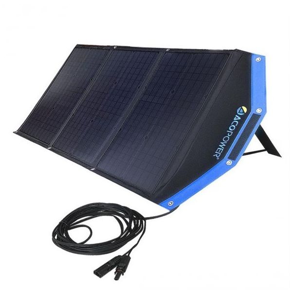 Acopower 3x30W Çanta Tipi Katlanabilir Güneş Enerji Paneli