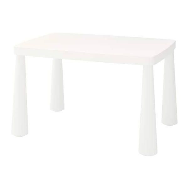 IKEA Mammut Beyaz 77x55 cm Çocuk Masası