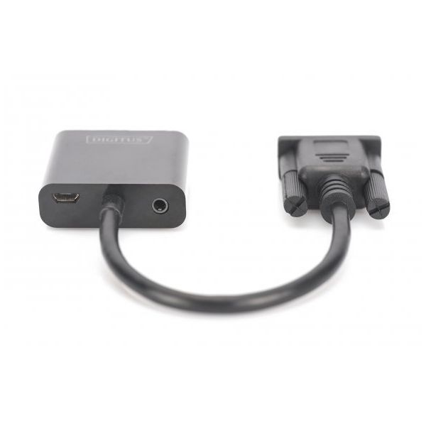 Digitus DA-70473 15 cm VGA to HDMI Dönüştürücü