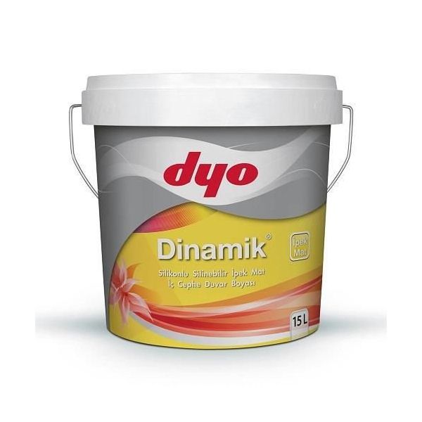 Dyo Dinamik Lületaşı 7.5 lt Silikonlu İpek Mat İç Cephe Boyası