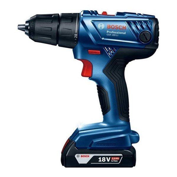 Bosch Gsb 18W 2AH Şarjlı Matkap + 15 Parça Matkap Ucu Seti