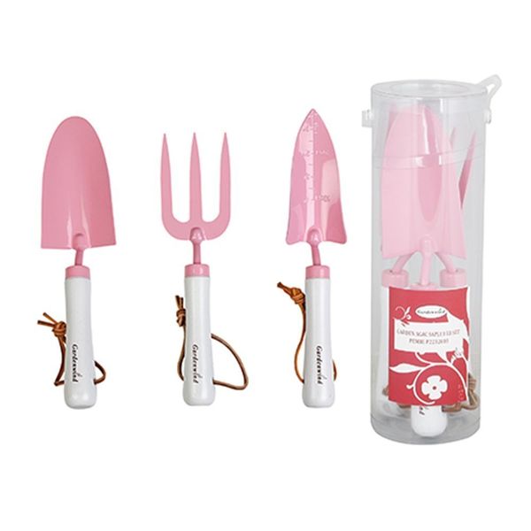 Gardenwind P2232003 Pembe Plastik 3'lü Set