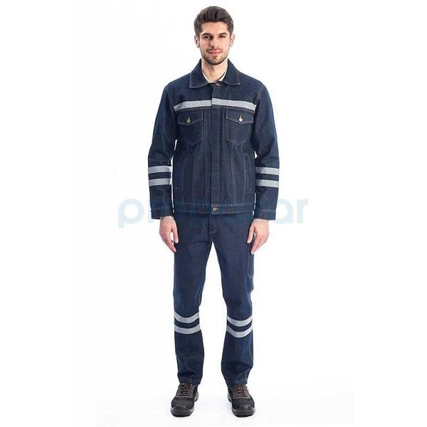 MyForm 3109 Sona Denim Kot İş Montu