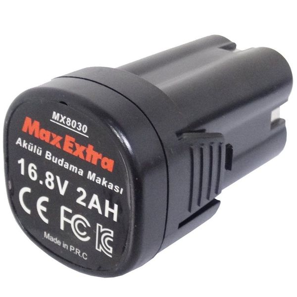 Max Extra Maxextra Mx8030 16.8 V 2.0Ah Budama Makası Yedek Akü