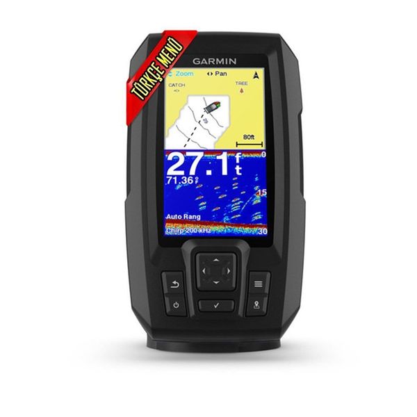 Garmin Striker Plus 4 Gps'li Balık Bulucu
