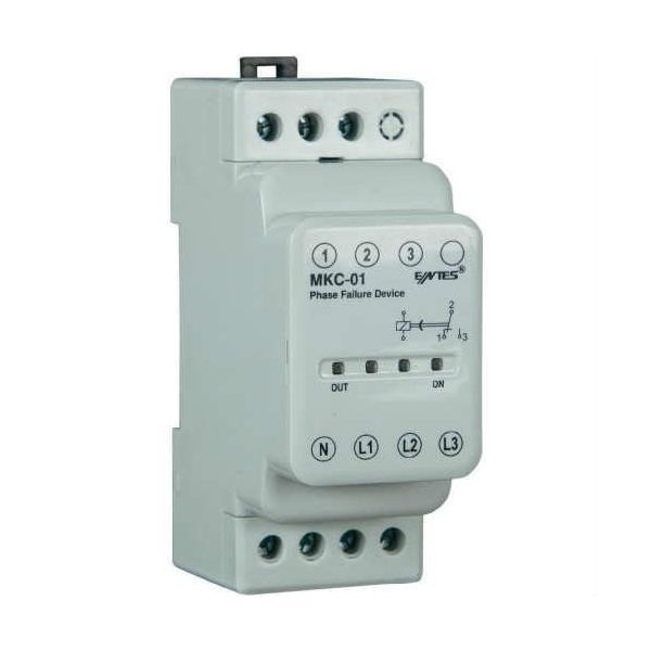 Entes 220-230 VAC MK-01 Motor Faz Koruma Rölesi