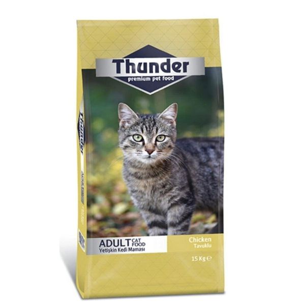 Thunder Tavuklu 15 kg Yetişkin Kuru Kedi Maması