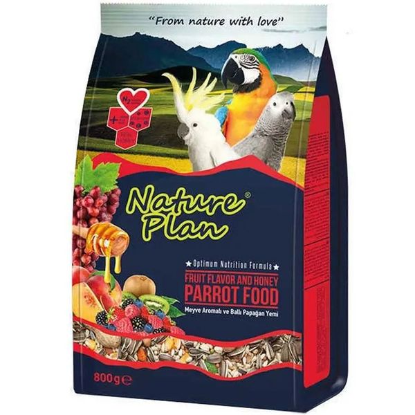 Nature Plan Papağan Yemi 800 gr