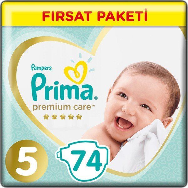 Prima Premium Care No:5 Junior 74 Adet Bebek Bezi
