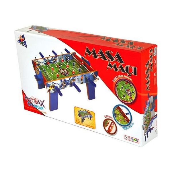 Matrax Oyuncak Matrax 404 Ahşap Masa Maçı Oyunu