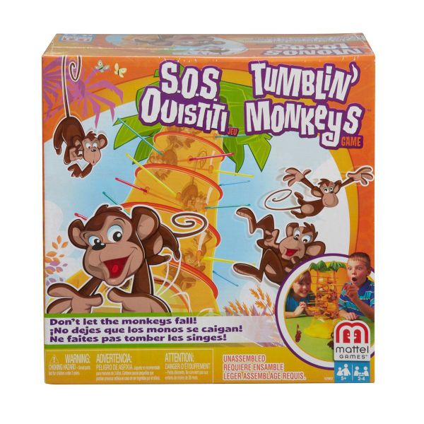 Mattel 52563 Tumblin Monkeys oyun çubukları