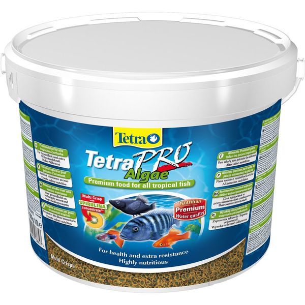 Tetra Pro Algae Crisps 10 Lt. Balık Yemi