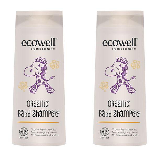Ecowell 2x300 ml Bebek Şampuan