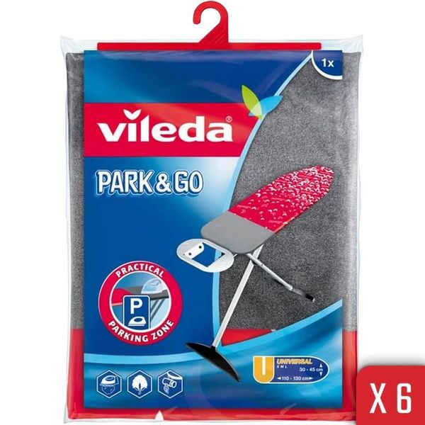 Vileda Park Go 6'lı Paket Ütü Masası Kılıfı