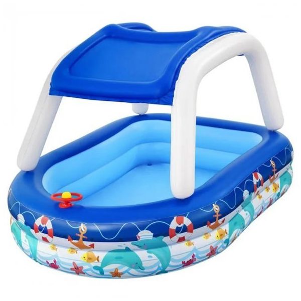 Bestway 54370 213x155x132 cm Kaptan Gölgelikli Şişme Havuz