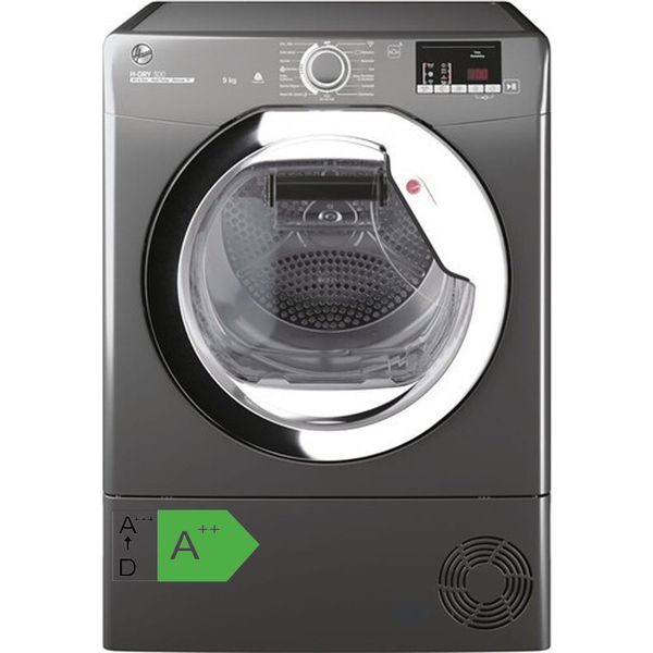 HOOVER HLE H9A2 A++ 9 Kg Wi-Fi + Bluetooth Bağlantılı Isı Pompalı Kurutma Makinesi