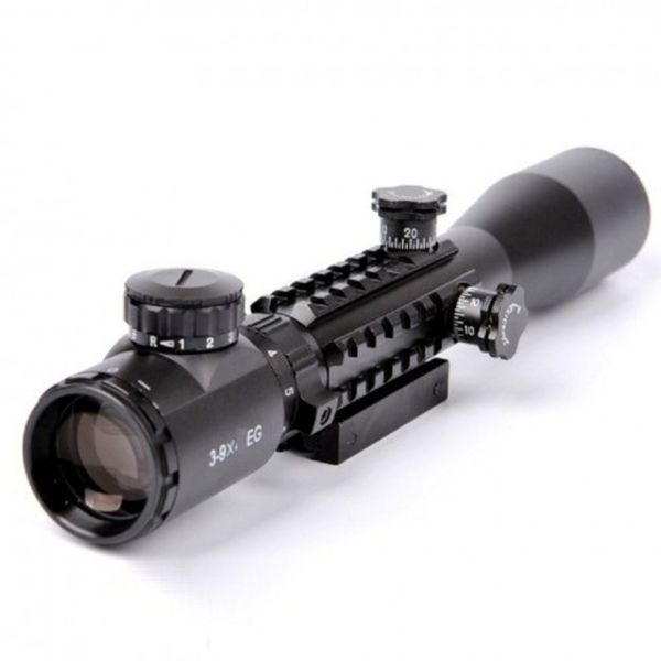 Nikula 3-9X32 Çift Işık Kaynaklı Kızaklı Zoomlu Av Tüfeği Dürbünü