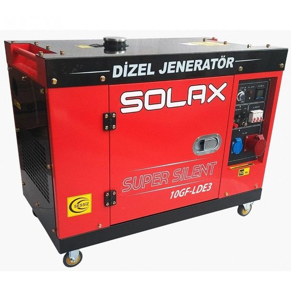 Solax 10gf-Lde3 Marşlı Kabinli Trifaze Dizel Jeneratör