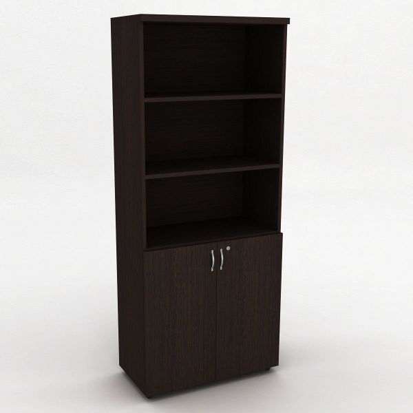 Vena Yarım Kapaklı 185 cm Wenge Dosya Dolabı