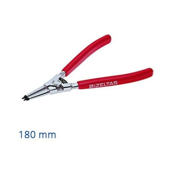 İzeltaş Yaylı Dış Segman 180 mm Düz Pense