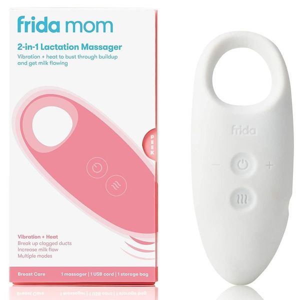 Frida Mom Çoklu Isı+Titreşim Modu 2'si 1 Arada Emzirme Masajı