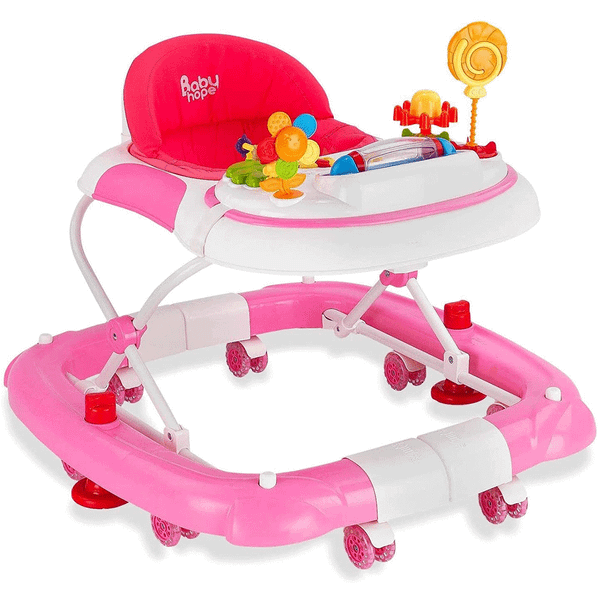 Babyhope 212 Royal Pembe Yürüteç