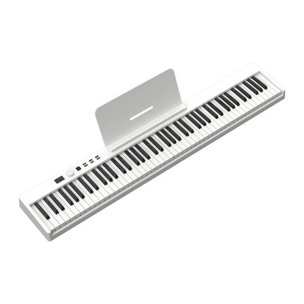 Jwin JDP-8830 88 Tuş Katlanabilir Beyaz Bluetooth Piyano
