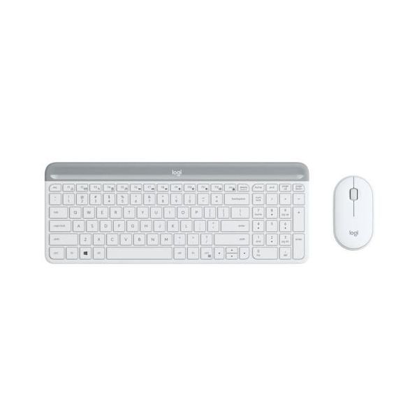 Logitech MK470 920-009436 Beyaz Kablosuz Klavye Mouse Seti