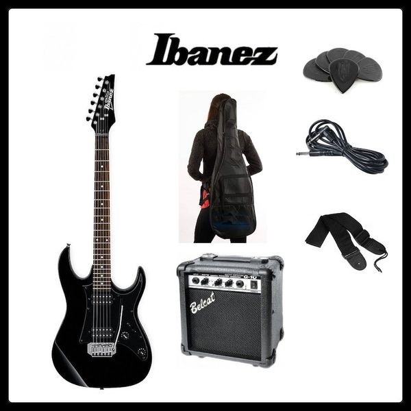 Ibanez GRX20-BKN Siyah Elektro Gitar Set