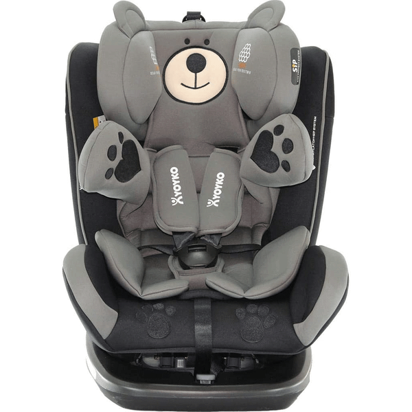 Yoyko Bear ISOFIX/SIP/LATCH Gri Bebek Oto Koltuğu