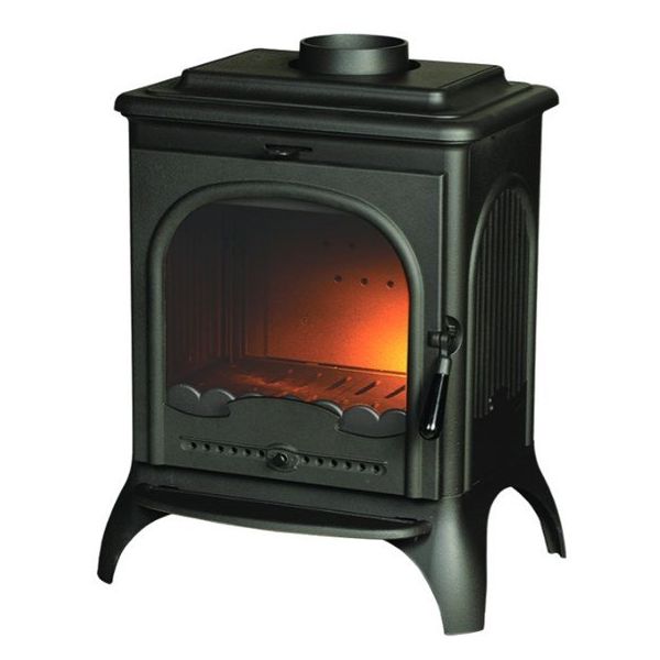 Invicta Seville-2 Antrasit 7 Kw İthal Döküm Şömine Soba