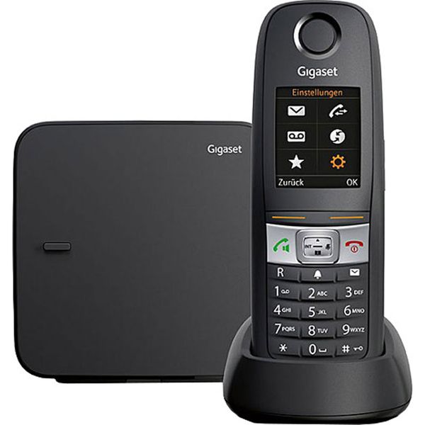 Gigaset E630 Siyah Dayanıklı Dect Telsiz Telefon