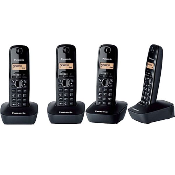 Panasonic KX-TG1614 Quad 4 Ahizeli Kablosuz Telsiz Telefon