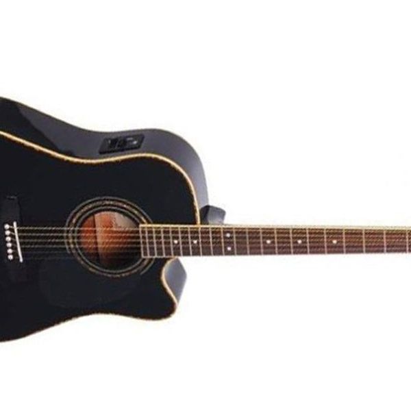 Cort AD880CE-BK Elektro Akustik Gitar