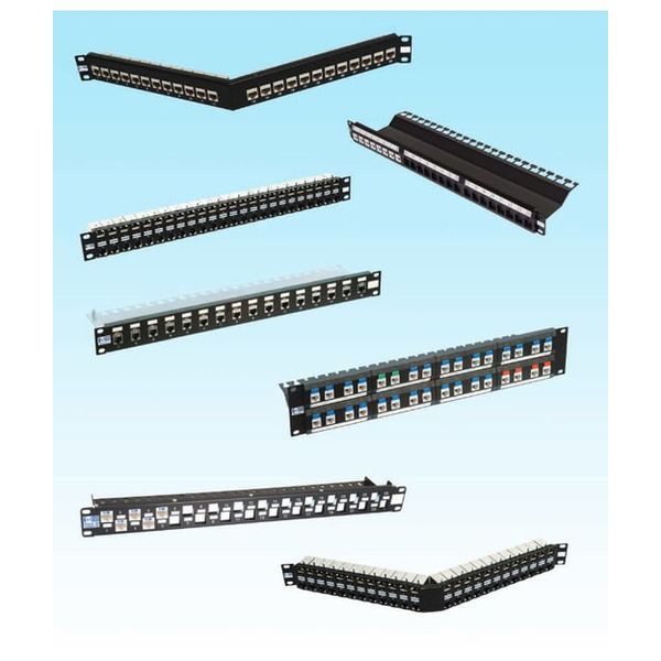 HCS Boş 24 Port Keystone Jack UTP Panel