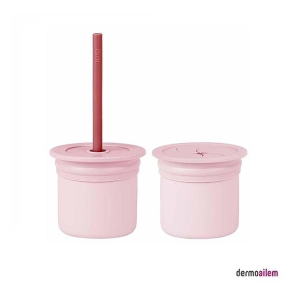 Oioi Ham+Hüp Pinky Pink Velvet Rose Bebek Beslenme Aksesuarı