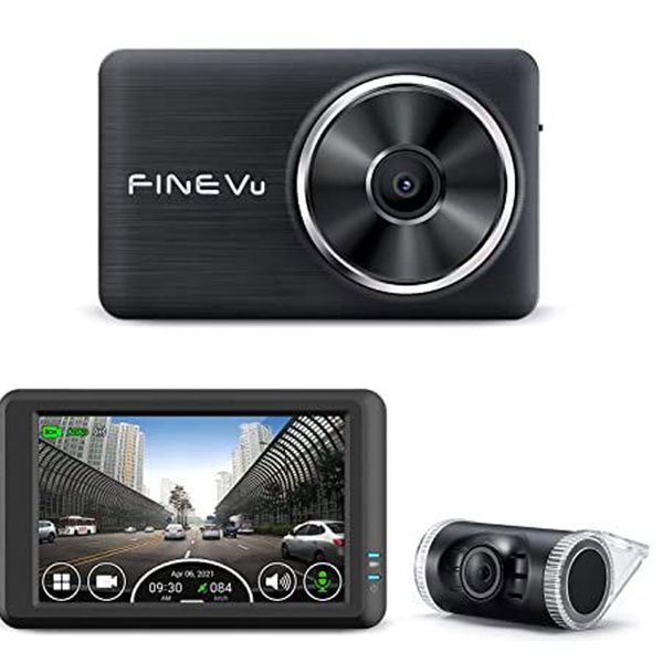 FineVu LX2000 Full HD 2 Kameralı IPS Kod Ekranlı Araç Kamerası