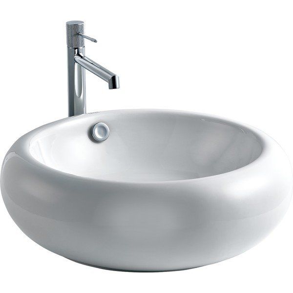 Lena E-5165 Tezgah Üstü Porsselen Lavabo