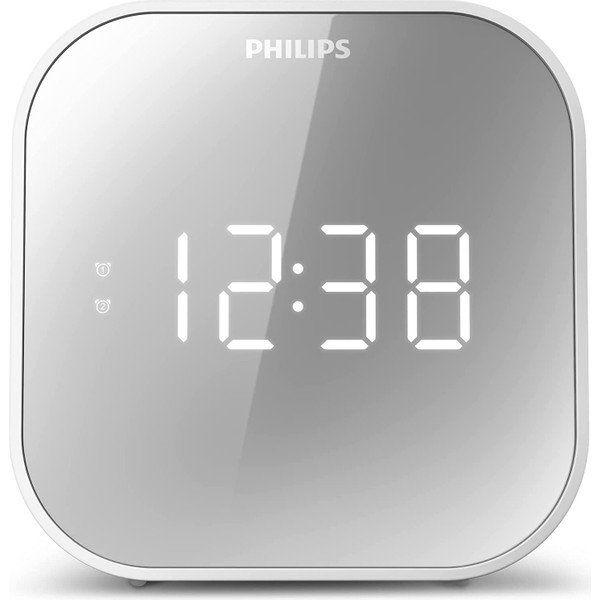 Philips TAR4406/12 Alarmlı Saatli Beyaz Radyo
