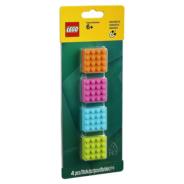 Lego Magnet 853900 4 4x4 Magnets