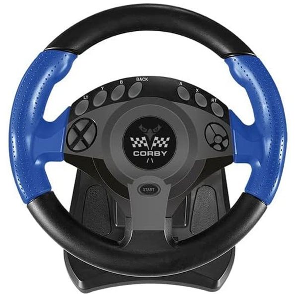 Corby FX95T G-Force Siyah 270 Derece Titreşimli 7 İn 1 Direksiyon Yarış Seti